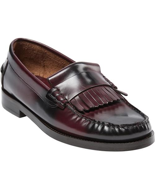 Se Dico Copenhagen Loafer Fringes Polido Kvinde Bordeaux Loafers Str 40 - hos Magasin ved Magasin