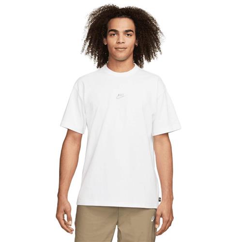 Nike Sportswear Premium Essentials Tshirt Mand Oil Green Kortærmede T-shirts Str M - Bomuld hos Magasin