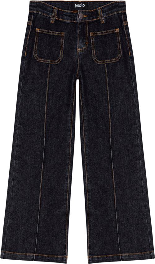 Molo Adina Str 11 år / 146 cm - Blå Jeans Bomuld hos Magasin