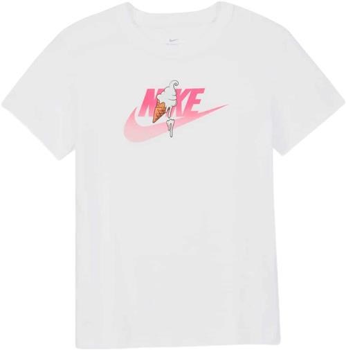 Se Nike Nike Sportswear BIG Kids' (GIR Str 158-170 / XL - White Kortærmede T-shirts Bomuld hos Magasin ved Magasin