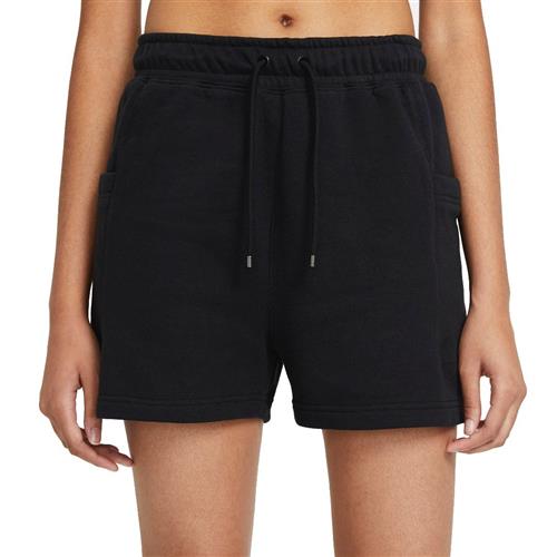 Nike Air Fleece Shorts Kvinde Black Sweatshorts Str S - Bomuld hos Magasin