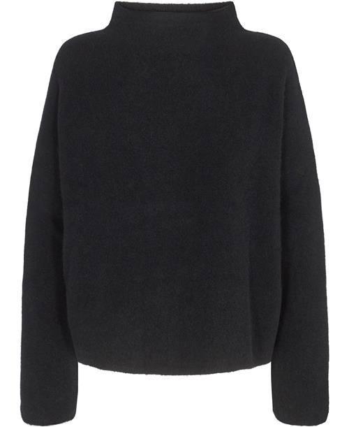 Filippa K Mika Yak Funnelneck Sweater Kvinde Black Rullekraver Str XS - hos Magasin