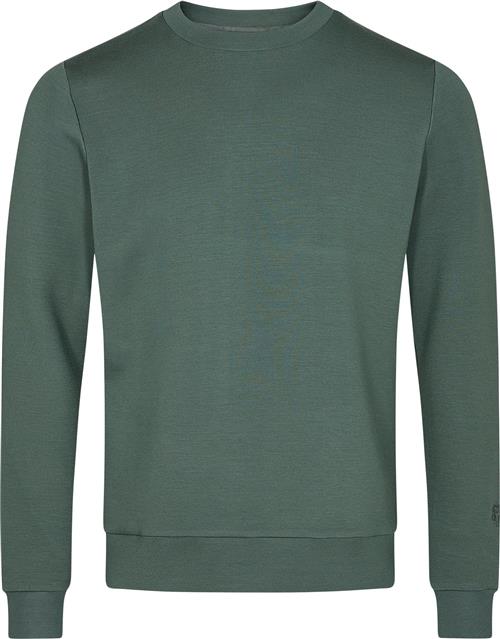 Mos Mosh Gallery Mmgabel Crew Neck Sweat Mand Winter Garden Sweatshirts Str L - Viskose hos Magasin