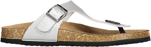 MCKINLEY Olga Bio Split Toe III Sandal Mand Sølv Sandaler & Badesko Str 38 - hos Magasin