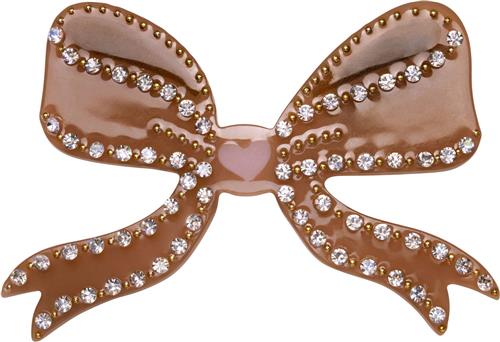 Se Maanesten Bow Hair Clip Mocha One Size - Hårspænder hos Magasin ved Magasin