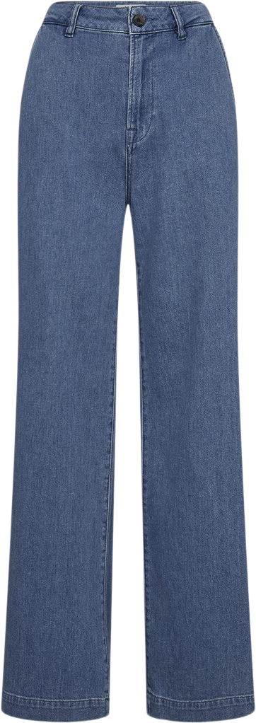 IVY Copenhagen Ivyaugusta French Jeans Wash Garda Kvinde Denim Blue Straight Jeans Str 28 / 32 - hos Magasin