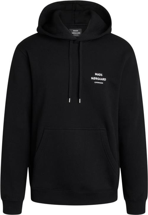 Mads Nørgaard - Copenhagen Standard Hoodie Logo Sweat Mand Sort Hoodies Str L - hos Magasin