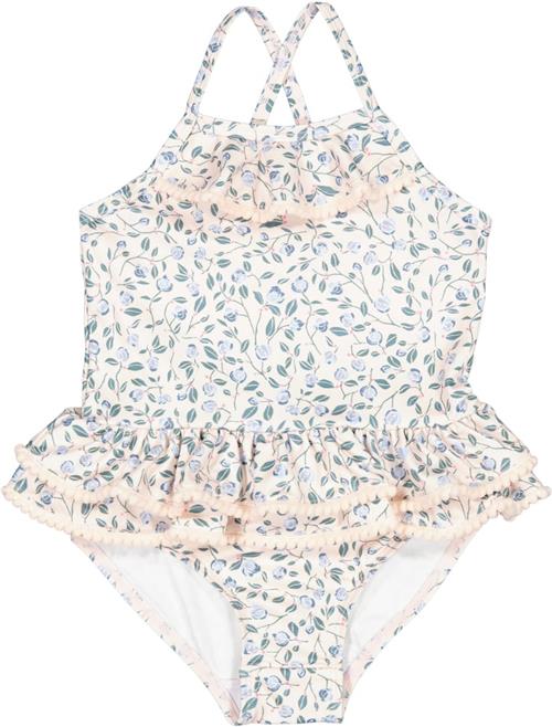 MarMar Copenhagen Swinnie Str 2-3Y|92/98 - Floral Badedragter hos Magasin