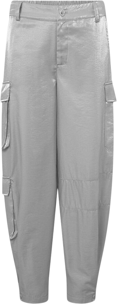 HUNKØN Patrice Cargo Pants Kvinde Silver Cargo Bukser Str L - hos Magasin