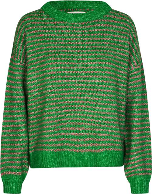 Se Lollys Laundry Terryll Knit Jumper LS Kvinde Green Sweaters Str M - hos Magasin ved Magasin