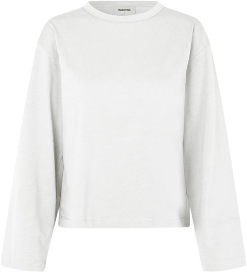 Modström Hellenmd LS Tshirt Kvinde Soft White Kortærmede T-shirts Str S - hos Magasin