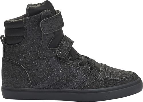 Hummel Slimmer Stadil Glitter JR Sort Sneakers Str 28 - hos Magasin