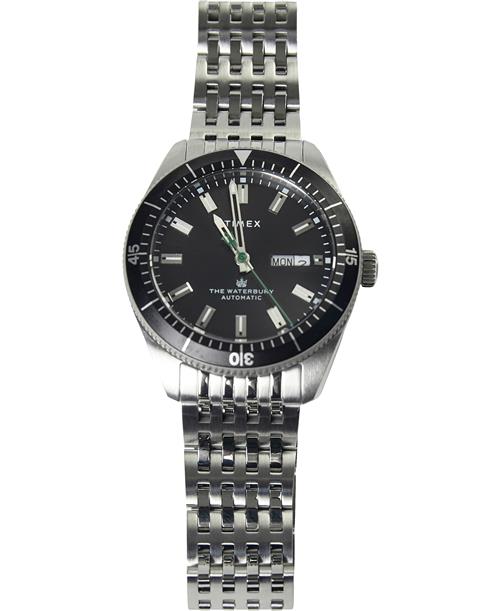 Timex Waterbury Diver Automatic SST Bracelet One size - Ure hos Magasin