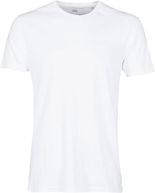 Colorful Standard Classic Organic Tee Mand Optical White Kortærmede T-shirts Str L - Bomuld hos Magasin