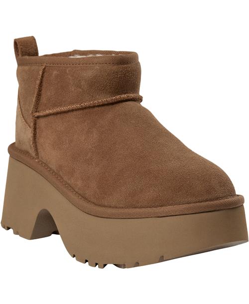 UGG W Classic Ultra Mini Kvinde Chestnut Vinterstøvler Str 43 - hos Magasin