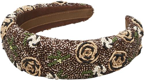 Becksöndergaard Florian Wide Beaded Hairbrace One Size - Hårbøjler Polyester hos Magasin