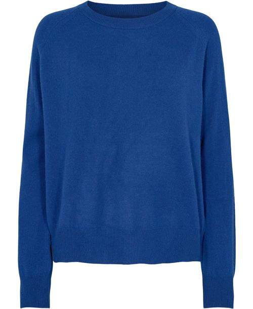 Magasin du Nord Collection Magasin Mabel 2 100 Cashmere Kvinde Fantasy Blue Sweaters Str XS Cashmere