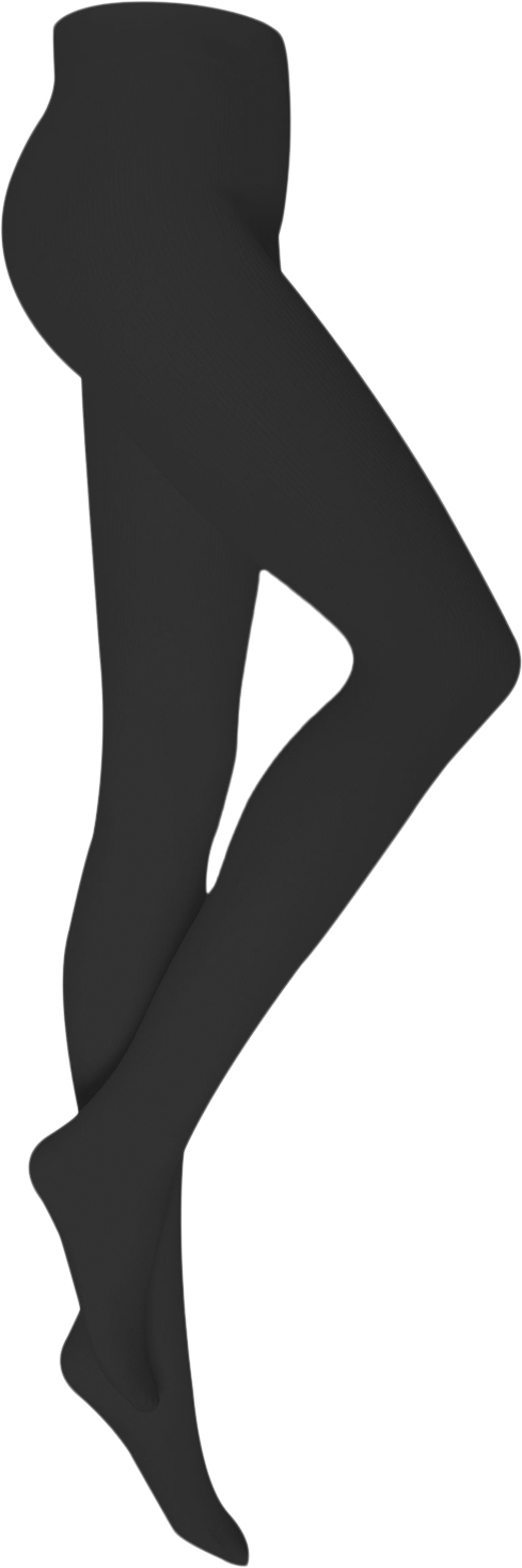 Se Wolford Mary Cotton Rib Tights Strømpebukser Str L - hos Magasin ved Magasin