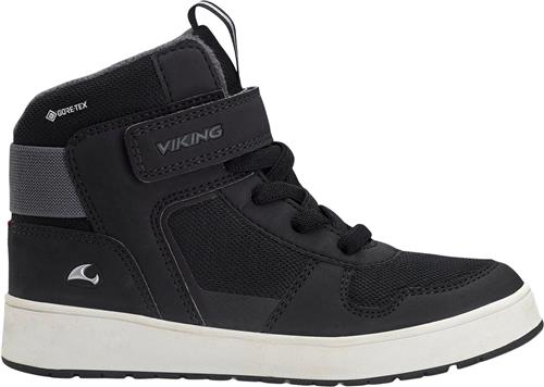 Viking Jack Warm GTX 1V Black Støvler Str 30 - hos Magasin