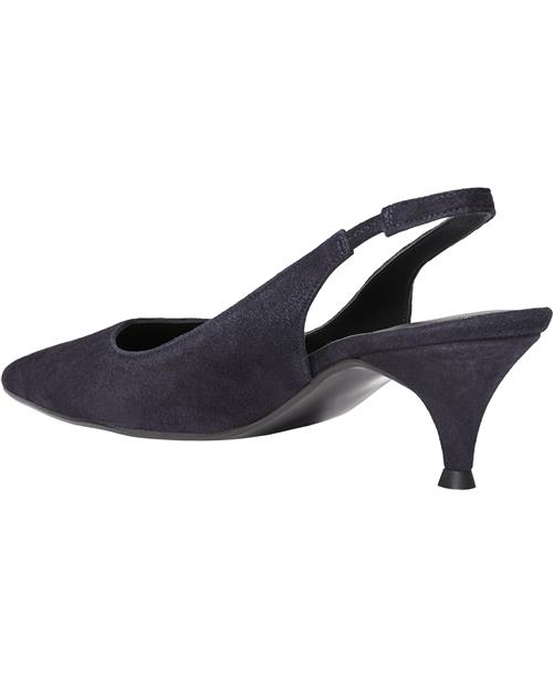 Se Billi Bi Pumps C1930 Kvinde Mørkeblå Slingbacks Str 42 - hos Magasin ved Magasin