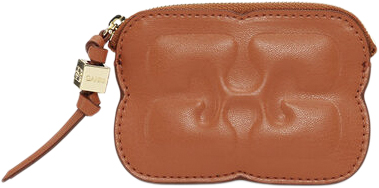 Ganni Ganni Bou Compact Zipped Wallet ONE SIZE - Punge hos Magasin