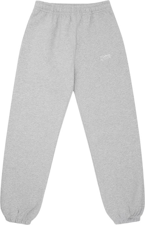 Se 7 Days Active Organic Fitted Sweatpants Kvinde 022 Heather Grey Sweatpants Str XXL - hos Magasin ved Magasin