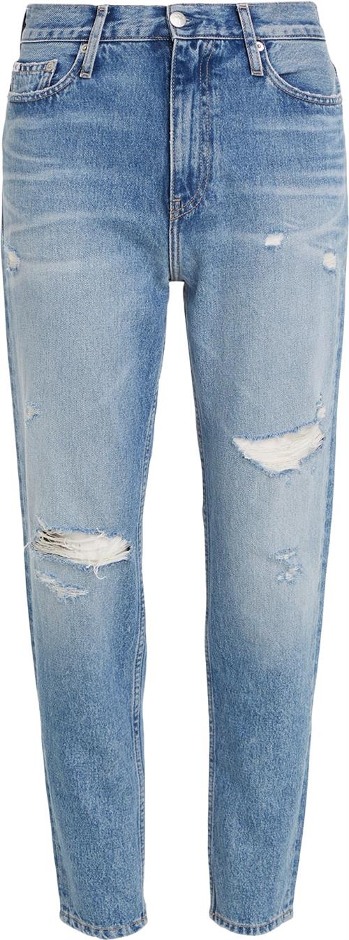 Calvin Klein MOM Jean Kvinde 1aa Straight Jeans Str 25/NI - hos Magasin