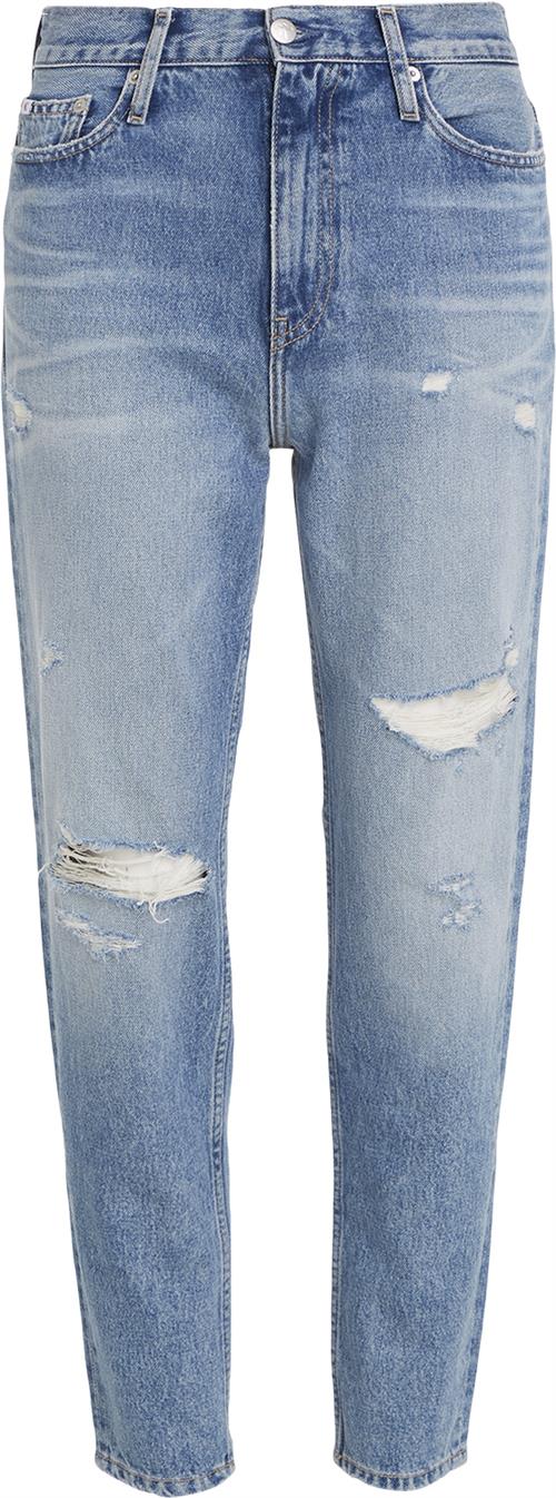 Calvin Klein MOM Jean Kvinde 1aa Straight Jeans Str 32/NI - hos Magasin