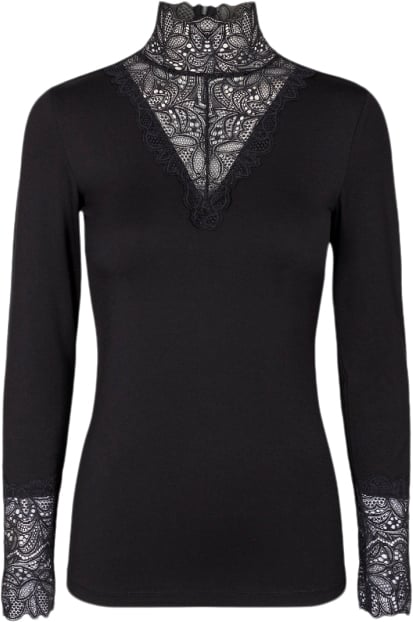 soyaconcept Scmarica 20 Kvinde 9999 Black Langærmede T-shirts Str XS - hos Magasin