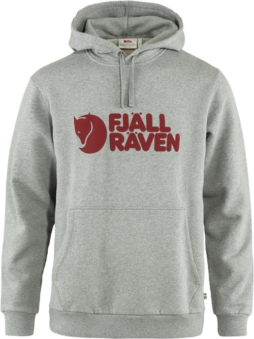 Se Fjällräven Fjällräven Logo Hoodie M Mand Grå Hoodies Str L - Bomuld hos Magasin ved Magasin