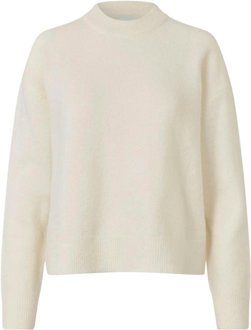 Samsøe Samsøe Anour on 7355 Kvinde Clear Cream Sweaters Str S - hos Magasin