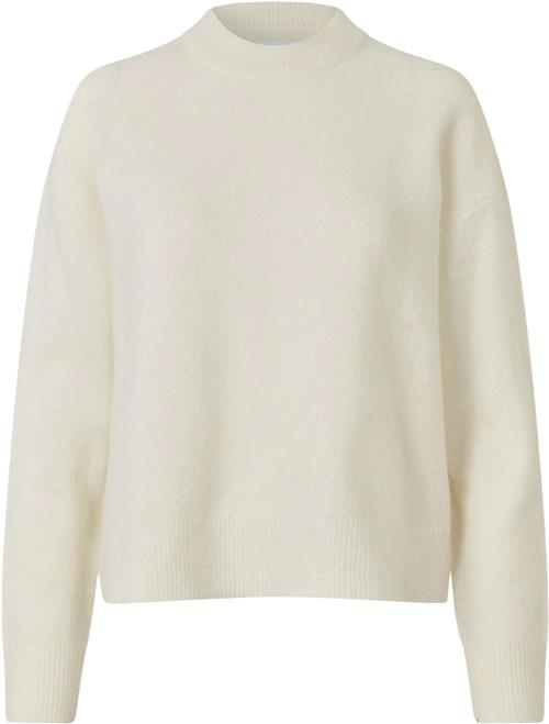 Samsøe Samsøe Anour on 7355 Kvinde Clear Cream Sweaters Str XS - hos Magasin