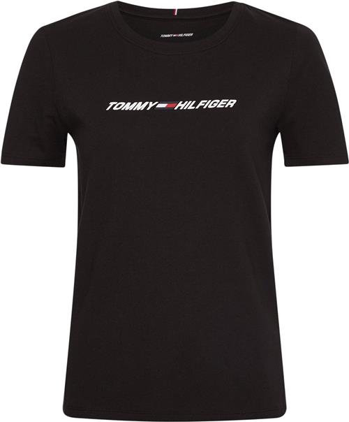 Tommy Hilfiger Sport Regular Tshirt Kvinde Bds Sneakers Str S - hos Magasin