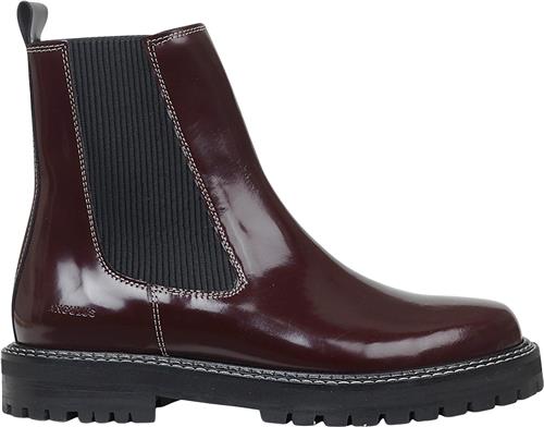 Se ANGULUS Støvle med Elastik Kvinde 1422/019 Amerone/sort Chelsea Boots Str 38 - hos Magasin ved Magasin