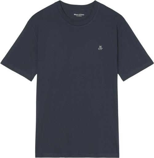 Marc O’Polo Tshirt, Short Sleeve, Logo Print Kvinde Dark Navy Kortærmede T-shirts Str XXL - hos Magasin