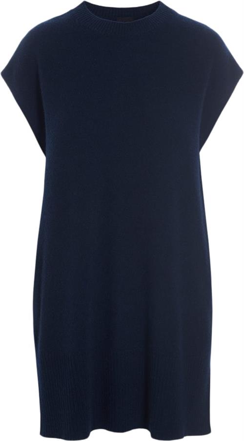 Bitte Kai Rand Cloud Cashmere Kvinde Ink Blue Strikveste Str L Cashmere - hos Magasin