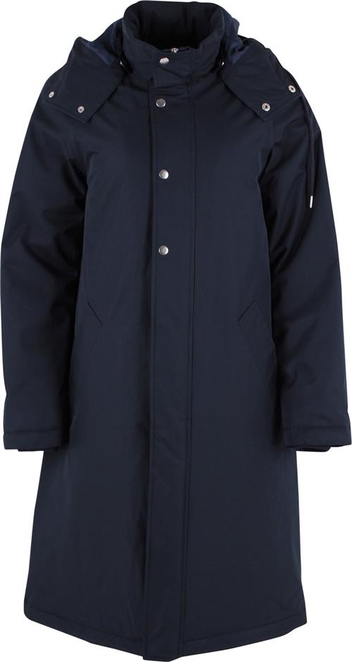 Danefæ Danemargrethe Winter Coat Kvinde Dark Navy Overgangsjakker Str XS - Polyester hos Magasin