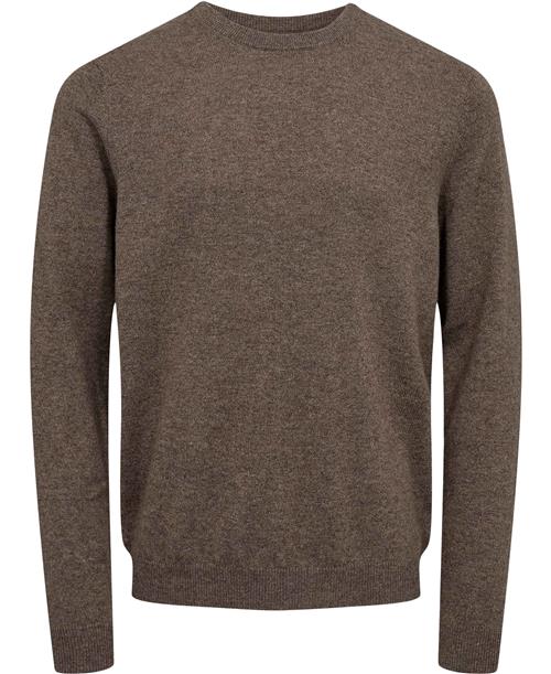 Se Matinique Mahenri Mand Teak Melange Sweaters Regular Fit Str L - hos Magasin ved Magasin