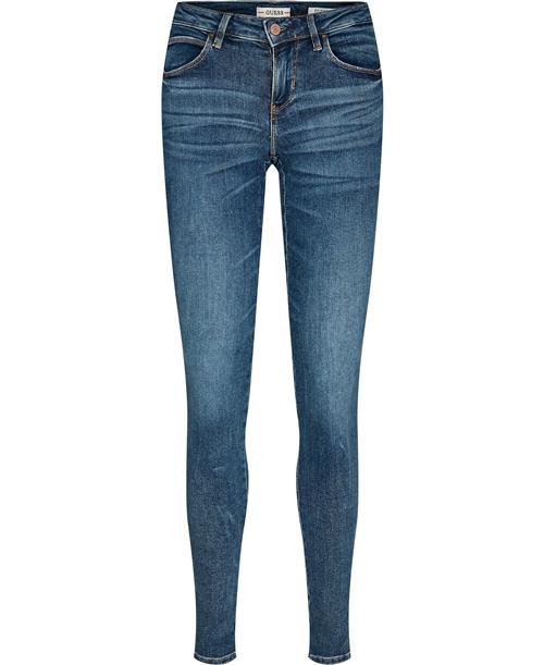 Se GUESS Curve X Kvinde Carrie Mid. Skinny Jeans Str 27 - hos Magasin ved Magasin