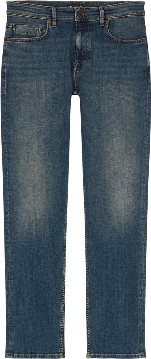 Marc O’Polo Denim, Regular fit, Regular leg, lo Kvinde Deep Indigo Vintage Bukser Med Lige Ben Str 34 34 Denim - hos Magasin