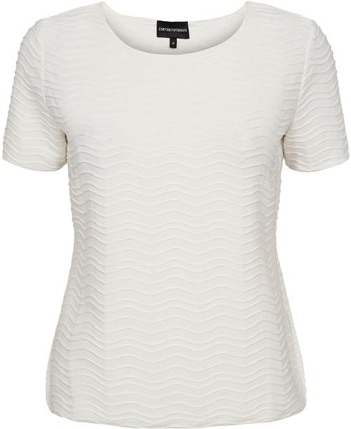 Armani Exchange Shirt Kvinde Grigio Kortærmede T-shirts Str 42 - hos Magasin