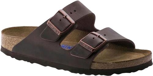 Birkenstock Arizona SFB Leoi Habana Kvinde Habana Flade Sandaler Str 42 - hos Magasin