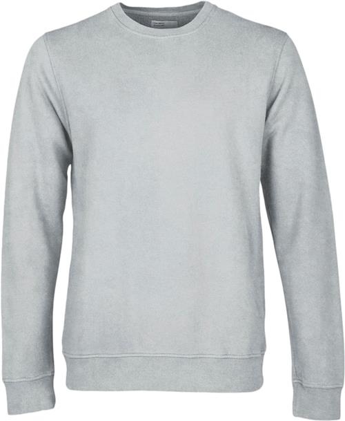 Colorful Standard Classic Organic Crew Mand Faded Grey Sweatshirts Str S - Bomuld hos Magasin