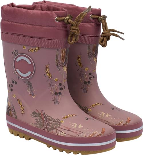 Mikk-Line Winter Wellies Rose Brown Gummistøvler Str 23 - Uld hos Magasin