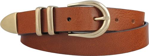 BOSSWIK D10210/25 Belt, Cognac 100 - Bælter Læder hos Magasin