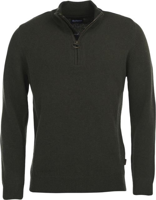 Barbour Barbour Holden Half Zip Mand Ol91 Turtlenecks Str XL - Uld hos Magasin