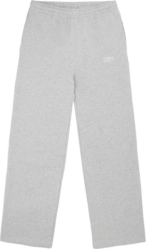 Se 7 Days Active Organic Lounge Pants Kvinde 022 Heather Grey Sweatpants Str L - hos Magasin ved Magasin