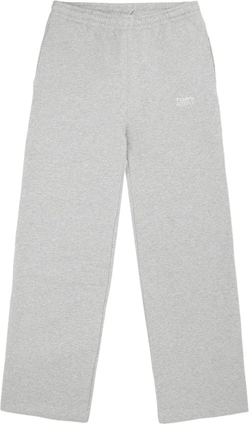 Se 7 Days Active Organic Lounge Pants Kvinde 022 Heather Grey Sweatpants Str M - hos Magasin ved Magasin