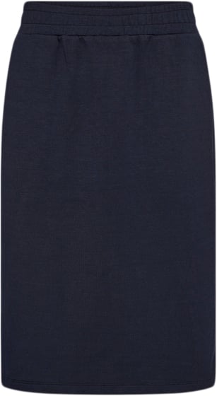 soyaconcept Scbanu 160 Nederdel Navy Kvinde 6910 Navy Midi Nederdele Str XL - Polyester hos Magasin