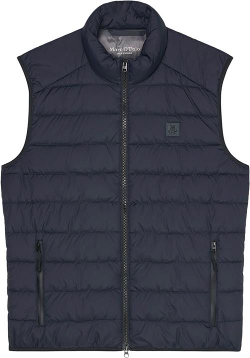 Marc O’Polo Vest, Sdnd, Standup Collar, zip po Mand Dark Navy Veste Str M - hos Magasin